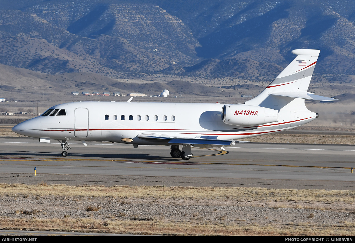 Aircraft Photo of N413HA | Dassault Falcon 2000 | AirHistory.net #657376