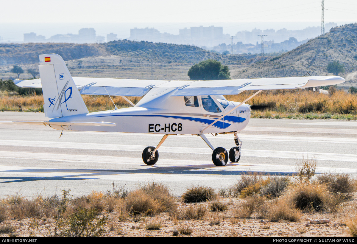 Aircraft Photo of EC-HC8 | Tecnam P-92 Echo | Club deportivo ANR - Air Navigation Race | AirHistory.net #657377