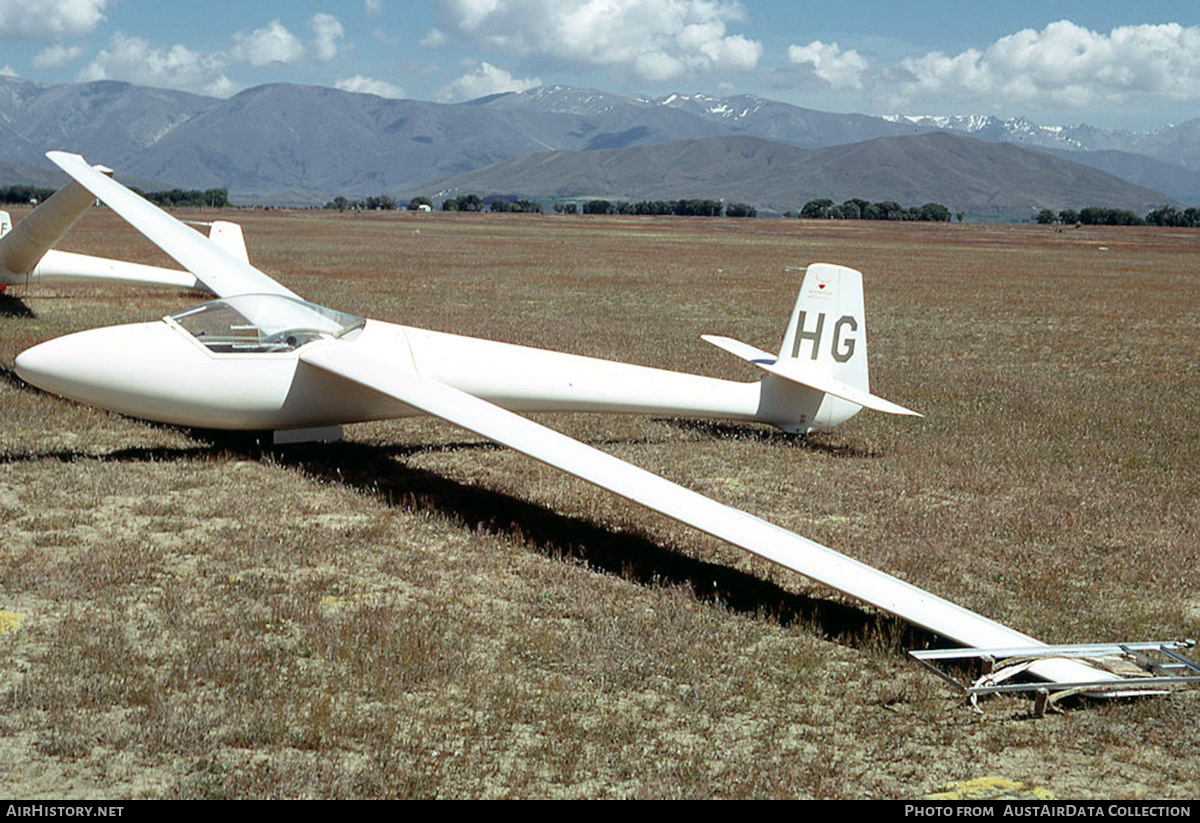 Aircraft Photo of ZK-GHG / HG | Glasflügel H-201 Standard Libelle | AirHistory.net #657378