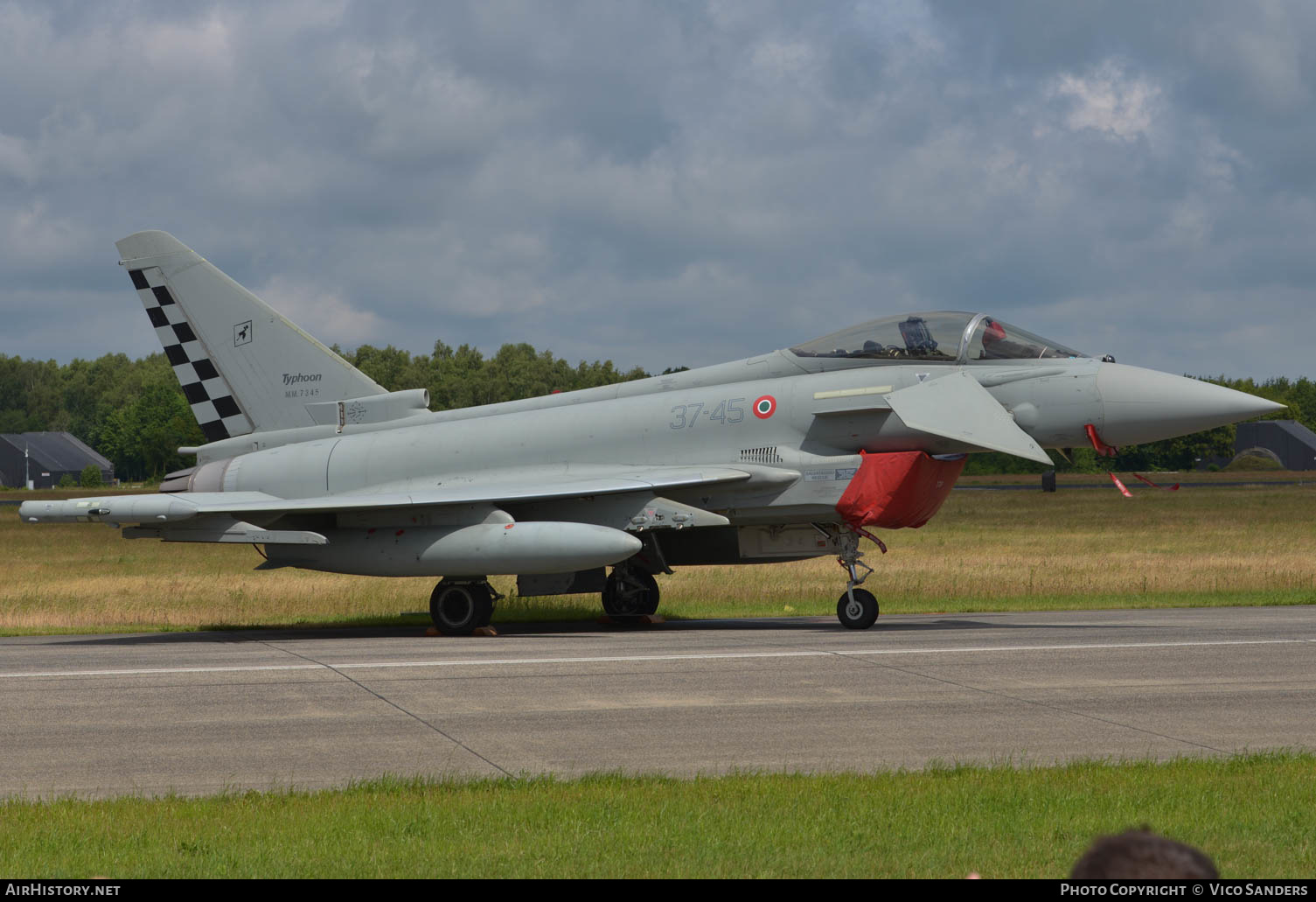 Aircraft Photo of MM7345 | Eurofighter F-2000A Typhoon | Italy - Air Force | AirHistory.net #657381