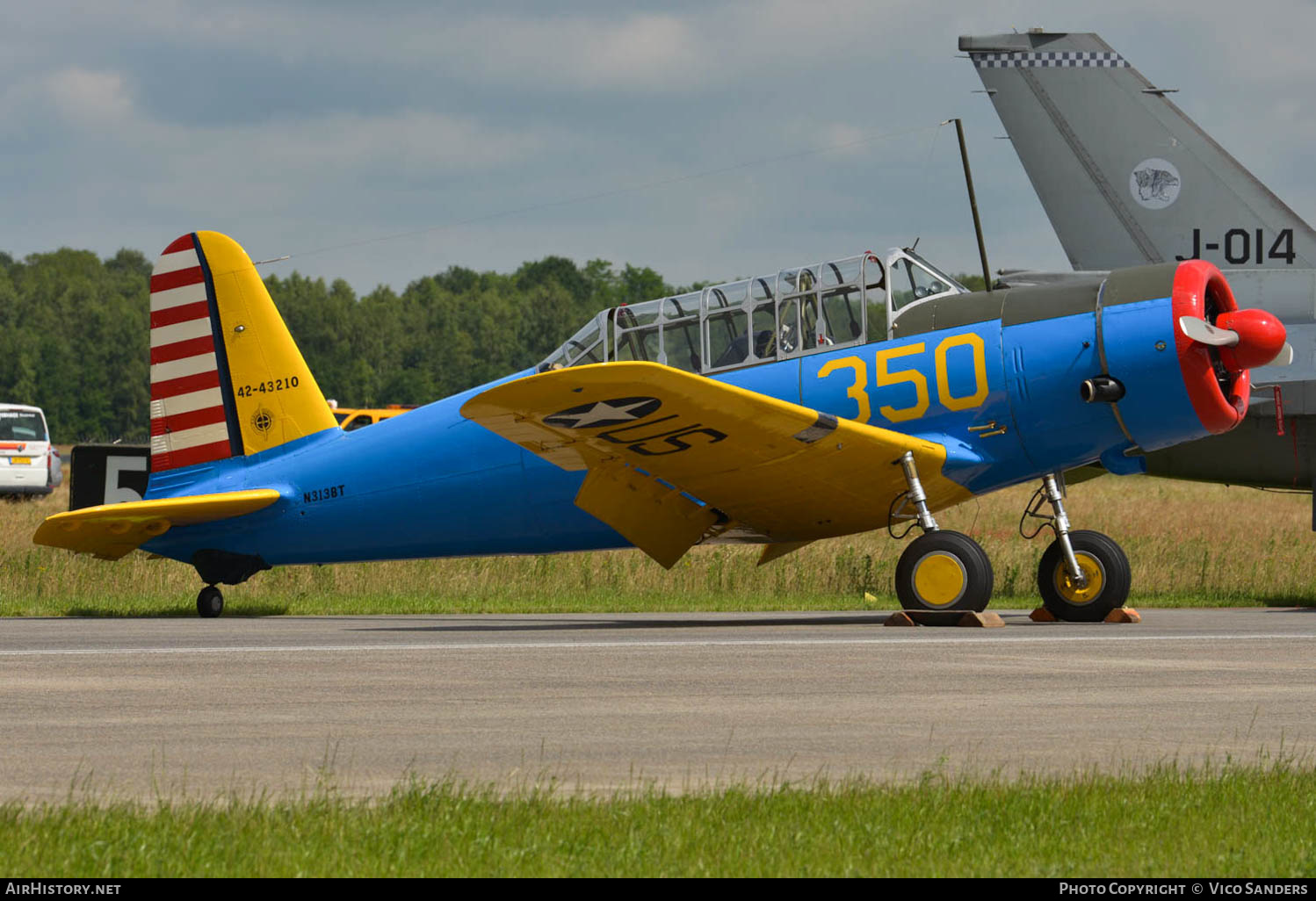Aircraft Photo of N313BT / 42-43210 | Vultee BT-13A Valiant | Early Birds | USA - Air Force | AirHistory.net #657407