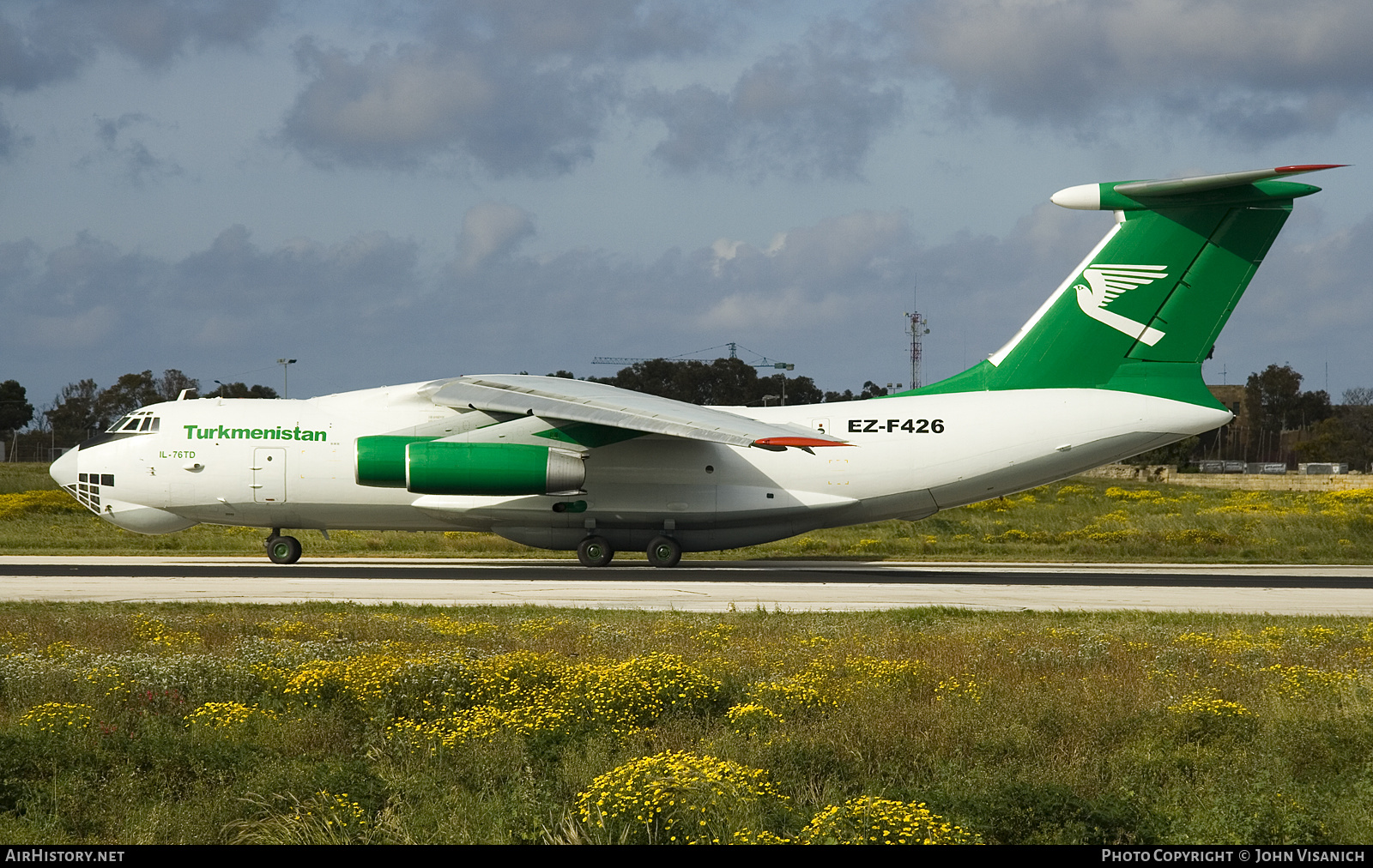 Aircraft Photo of EZ-F426 | Ilyushin Il-76TD | Turkmenistan Airlines | AirHistory.net #657413