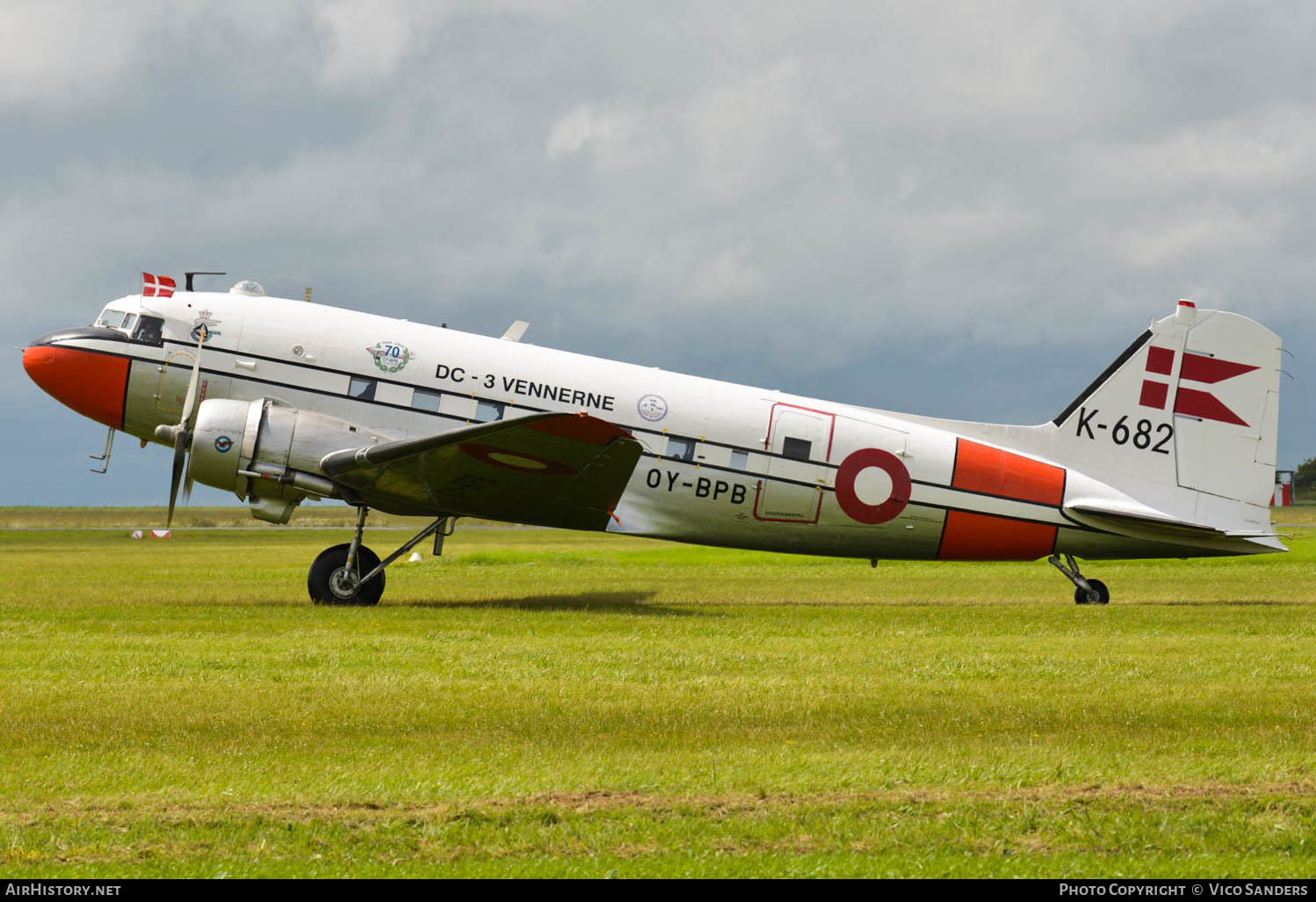 Aircraft Photo of OY-BPB / K-682 | Douglas C-47A Skytrain | Foreningen for Flyvende Museumsfly / DC-3 Vennerne | AirHistory.net #657419