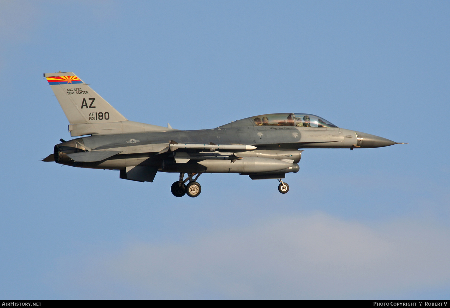Aircraft Photo of 83-1180 / AF83-180 | General Dynamics F-16D Fighting Falcon | USA - Air Force | AirHistory.net #657430
