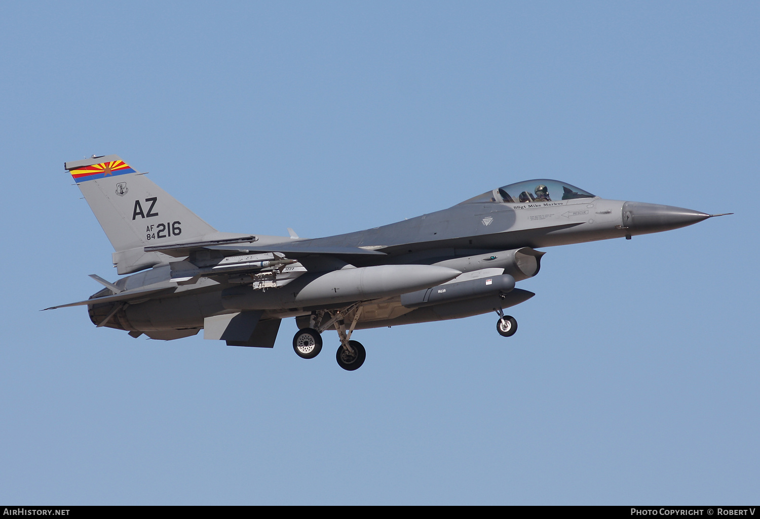 Aircraft Photo of 84-1216 / AF84-216 | General Dynamics F-16C Fighting Falcon | USA - Air Force | AirHistory.net #657432