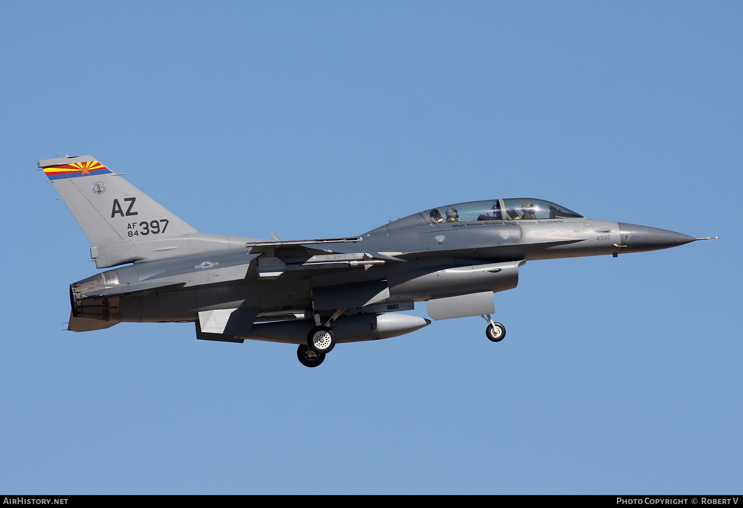 Aircraft Photo of 84-1397 / AF84-397 | General Dynamics F-16D Fighting Falcon | USA - Air Force | AirHistory.net #657434