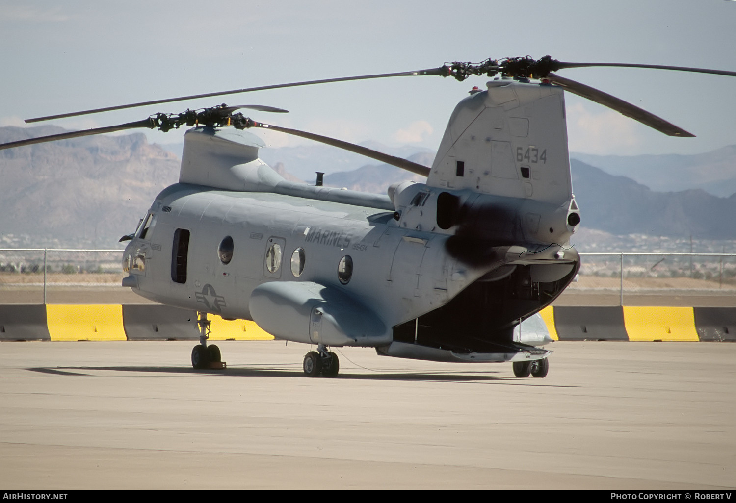 Aircraft Photo of 156434 / 6434 | Boeing Vertol CH-46E Sea Knight | USA - Marines | AirHistory.net #657443