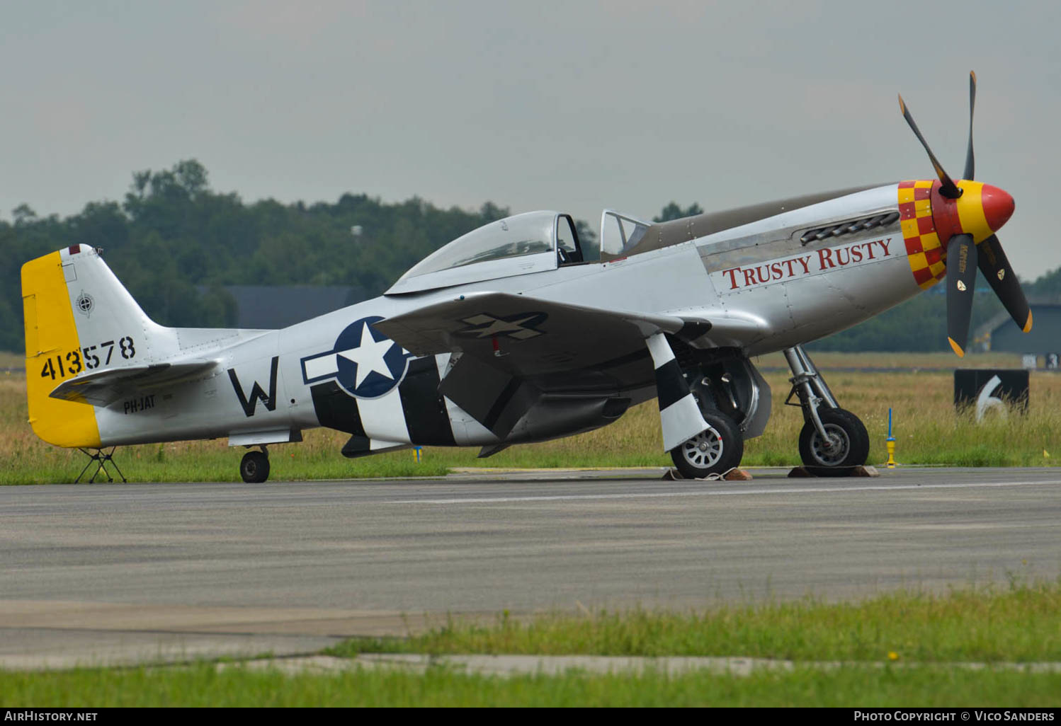 Aircraft Photo of PH-JAT / 413578 | North American P-51D Mustang | Early Birds | USA - Air Force | AirHistory.net #657447