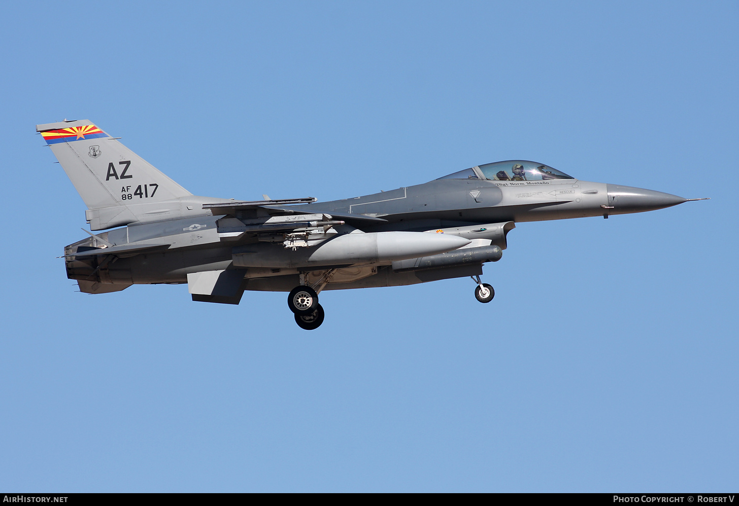 Aircraft Photo of 88-0417 / AF88-417 | General Dynamics F-16CM Fighting Falcon | USA - Air Force | AirHistory.net #657449