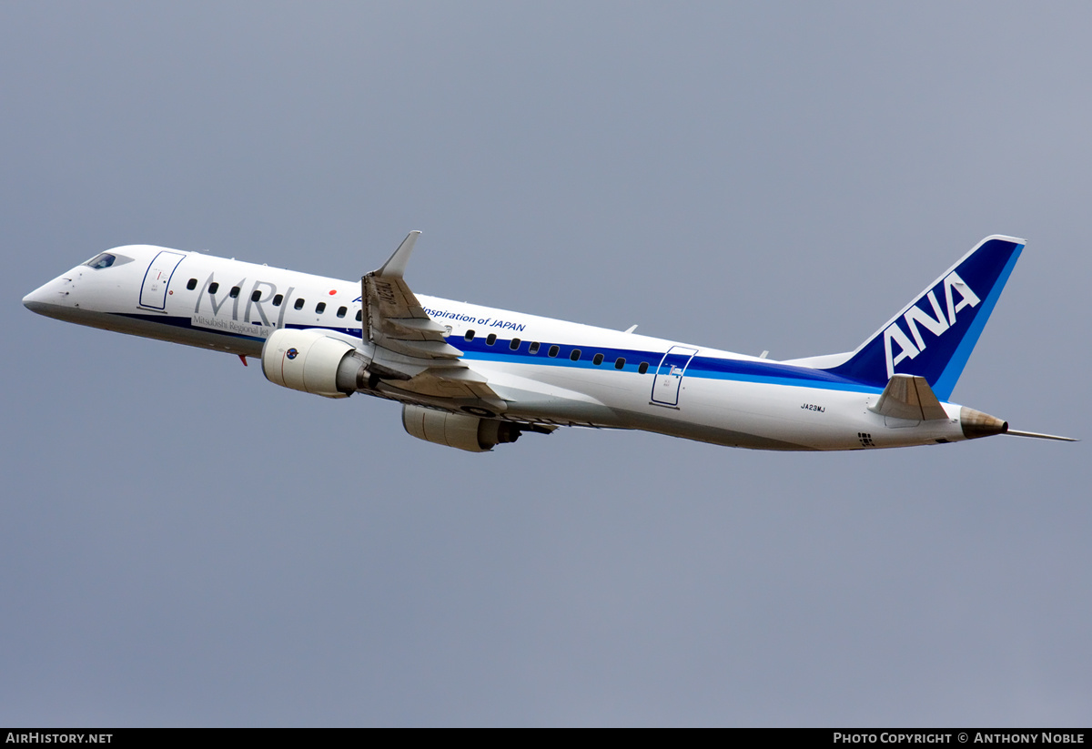 Aircraft Photo of JA23MJ | Mitsubishi MRJ-90STD | All Nippon Airways - ANA | AirHistory.net #657472