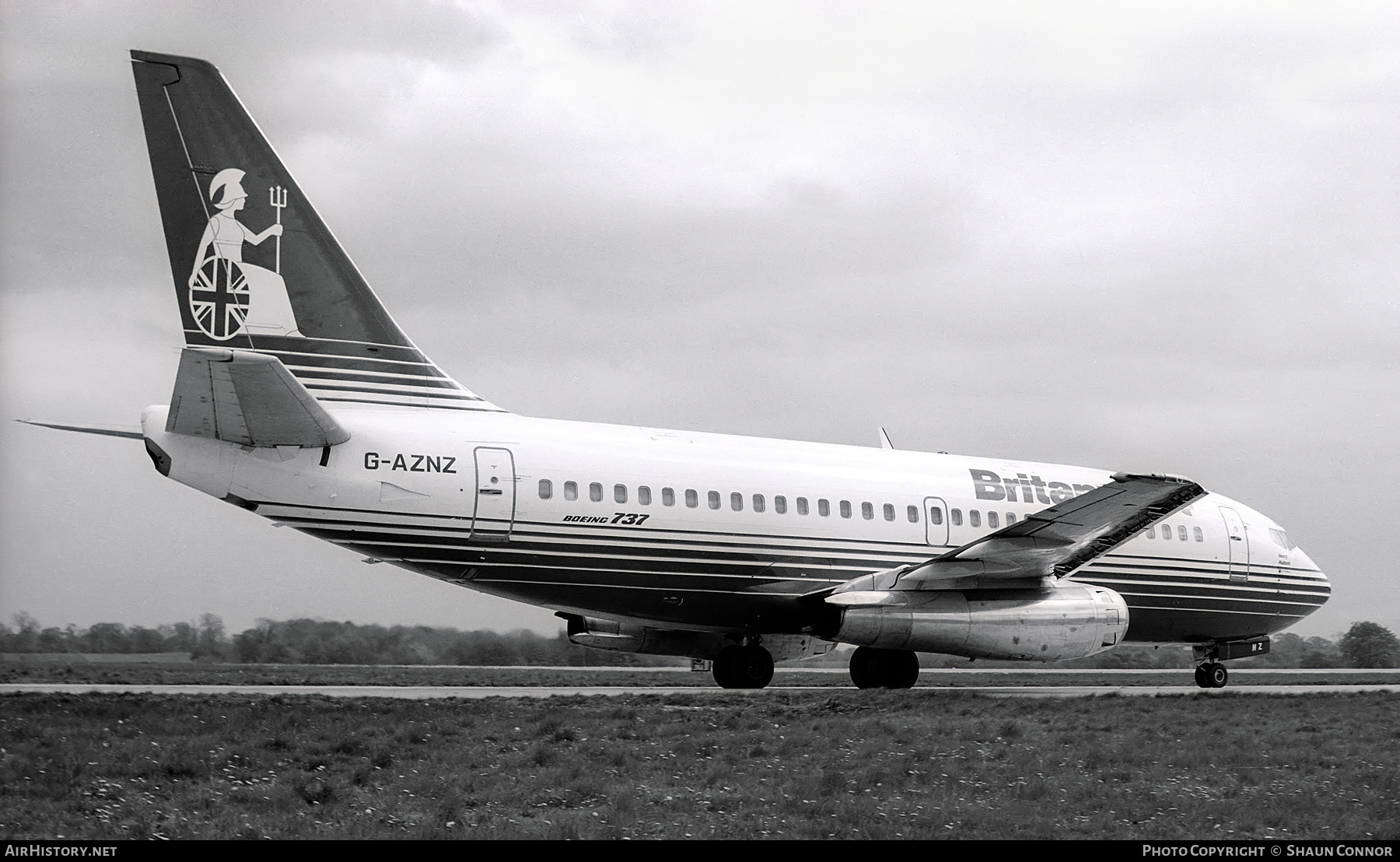 Aircraft Photo of G-AZNZ | Boeing 737-222 | Britannia Airways | AirHistory.net #657485