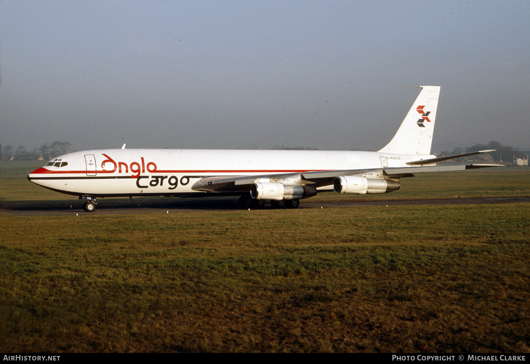 Aircraft Photo of G-EOCO | Boeing 707-338C | Anglo Cargo | AirHistory.net #657490