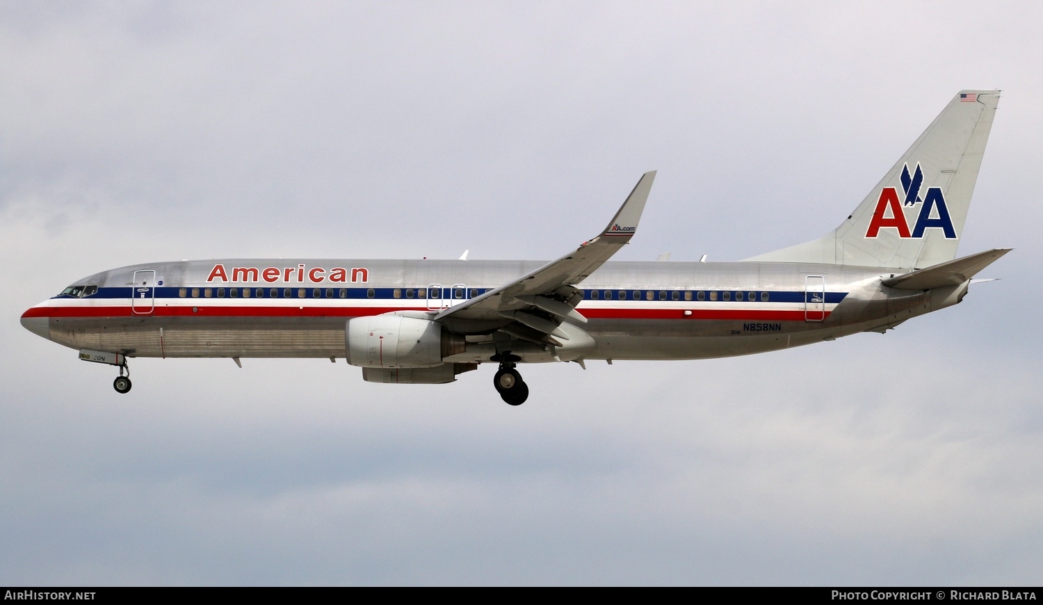Aircraft Photo of N858NN | Boeing 737-823 | American Airlines | AirHistory.net #657491