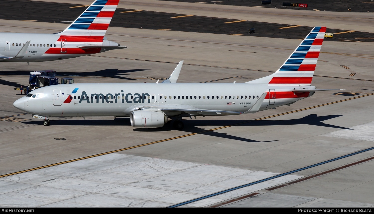 Aircraft Photo of N881NN | Boeing 737-823 | American Airlines | AirHistory.net #657492