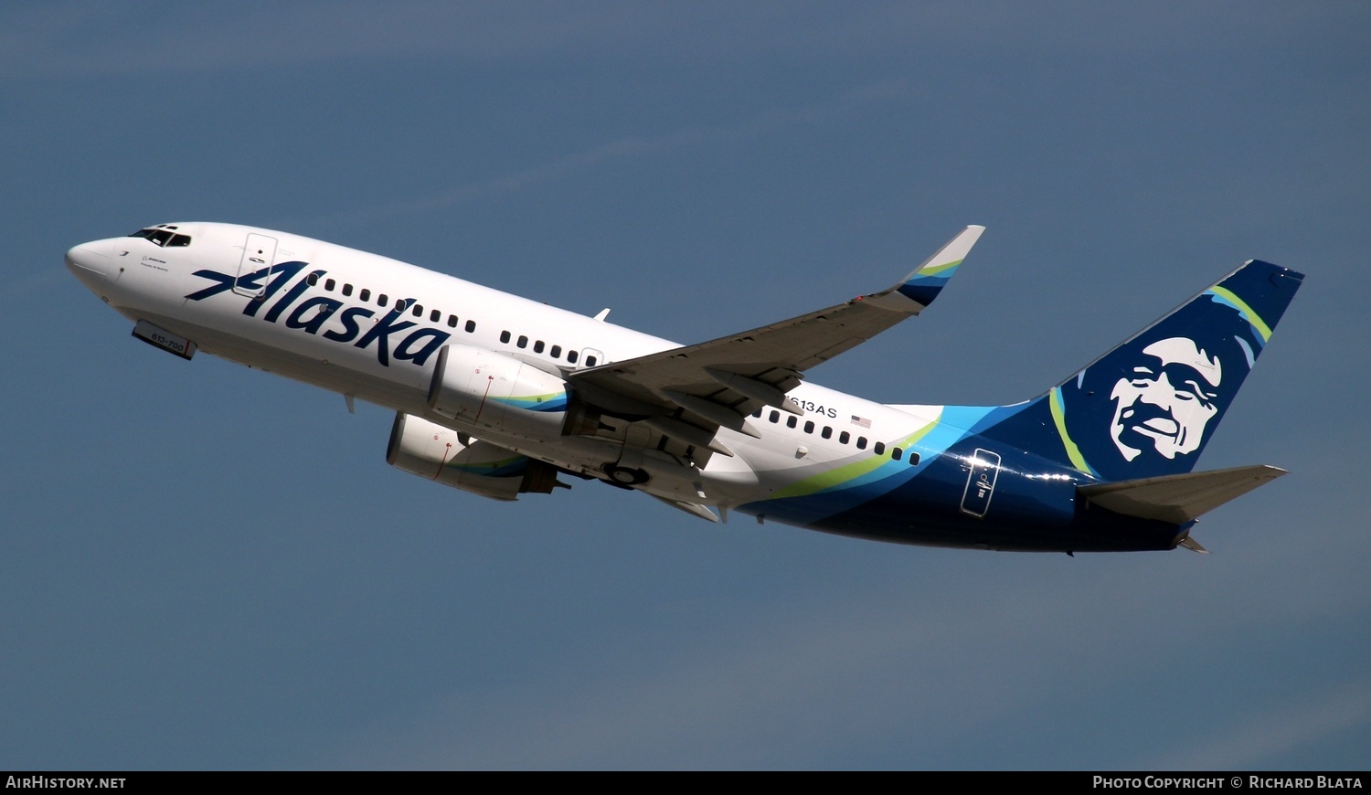 Aircraft Photo of N613AS | Boeing 737-790 | Alaska Airlines | AirHistory.net #657498