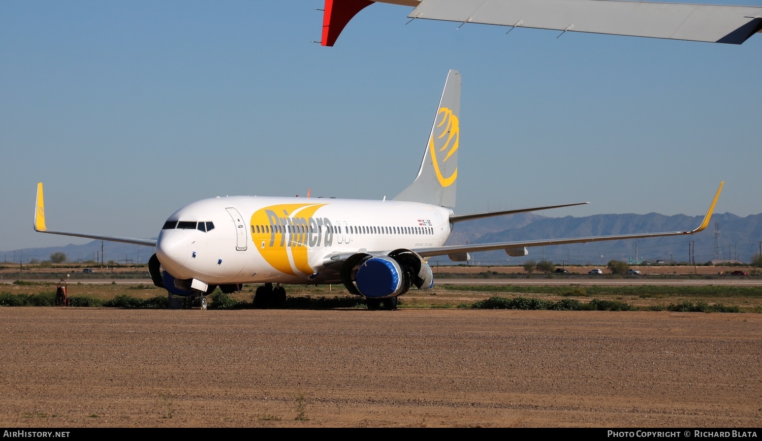 Aircraft Photo of OE-IBE | Boeing 737-8K5 | Primera Air | AirHistory.net #657507