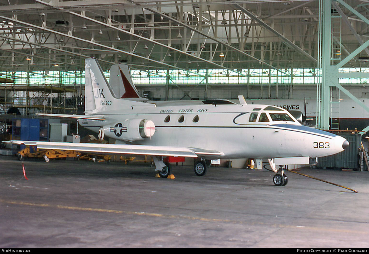 Aircraft Photo of 158383 | North American Rockwell CT-39E | USA - Navy | AirHistory.net #657511