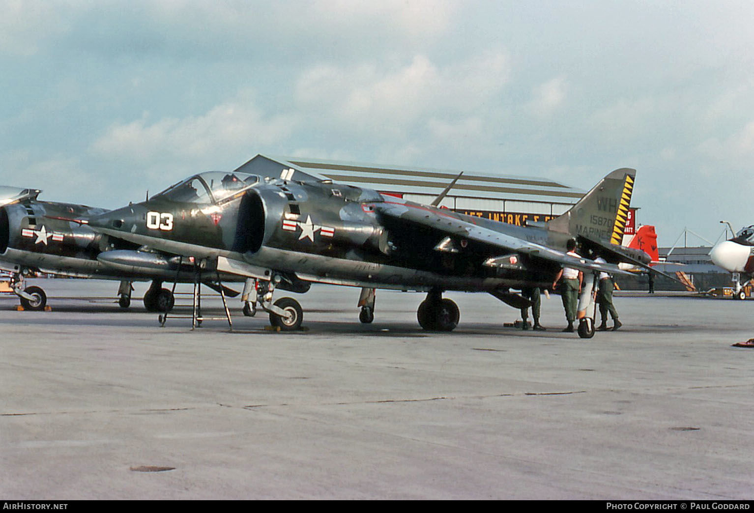 Aircraft Photo of 158701 | Hawker Siddeley AV-8A Harrier | USA - Marines | AirHistory.net #657513