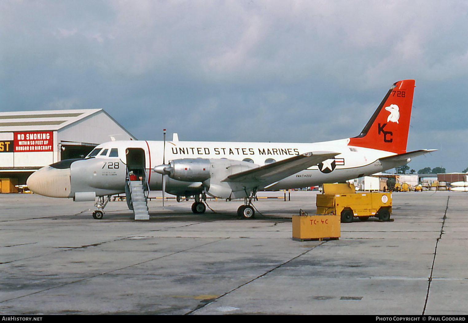 Aircraft Photo of 155728 | Grumman TC-4C Academe (G-159) | USA - Marines | AirHistory.net #657531