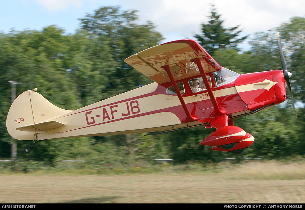 Aircraft Photo of G-AFJB | Foster Wikner Wicko G.M.1 | AirHistory.net #657541