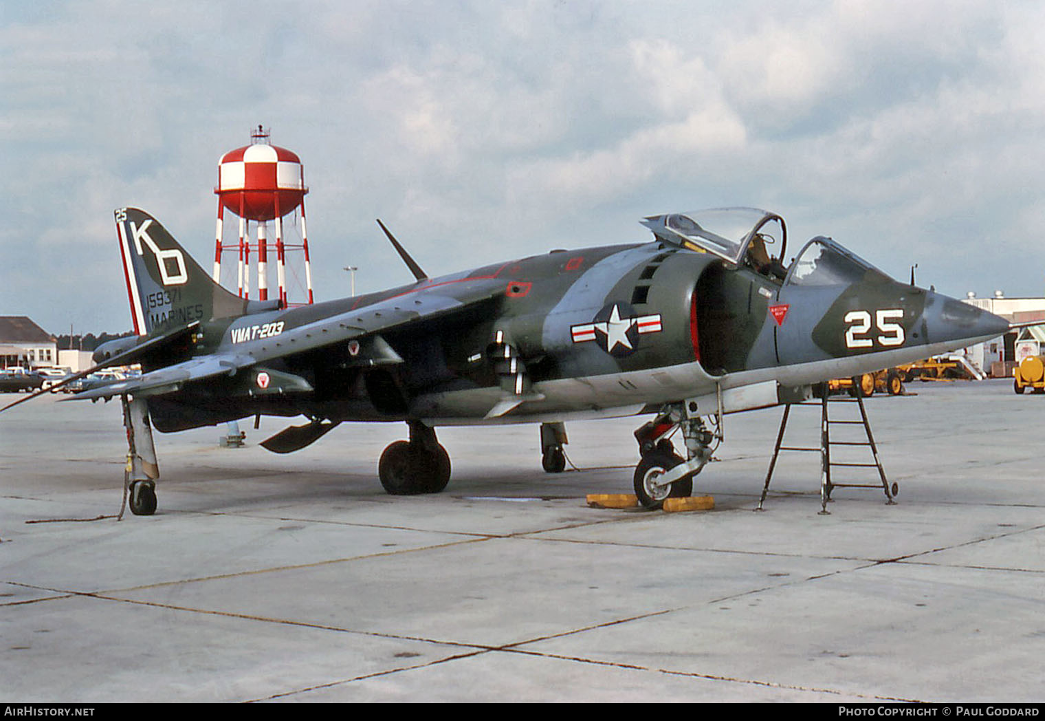 Aircraft Photo of 159371 | Hawker Siddeley AV-8A Harrier | USA - Marines | AirHistory.net #657542