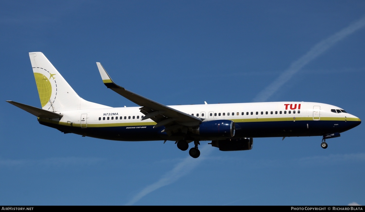 Aircraft Photo of N732MA | Boeing 737-81Q | TUI | AirHistory.net #657551