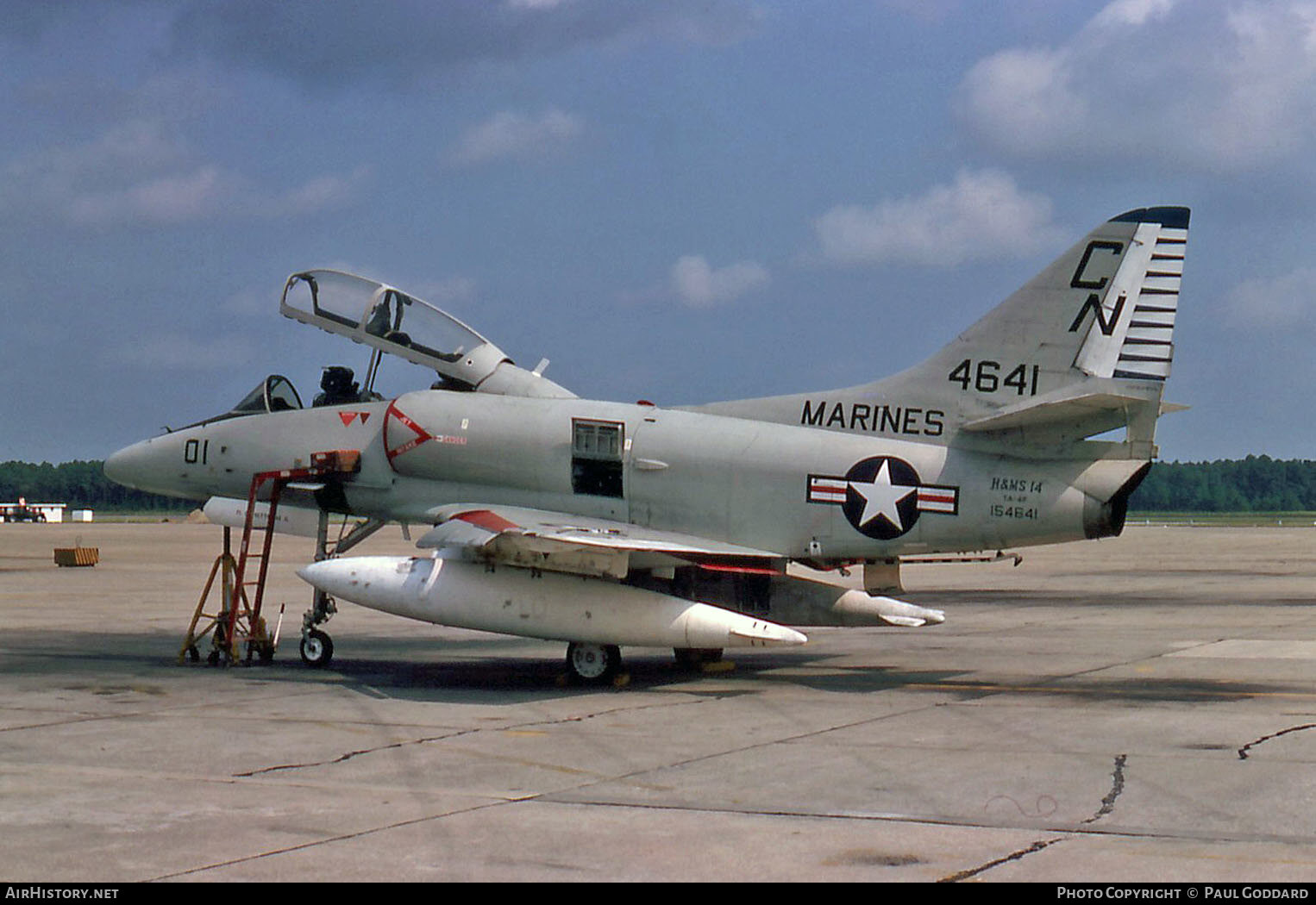 Aircraft Photo of 154641 / 4641 | Douglas TA-4F Skyhawk | USA - Marines | AirHistory.net #657554
