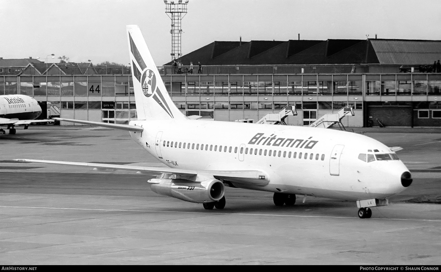 Aircraft Photo of TF-VLK | Boeing 737-2Q8/Adv | Britannia Airways | AirHistory.net #657560