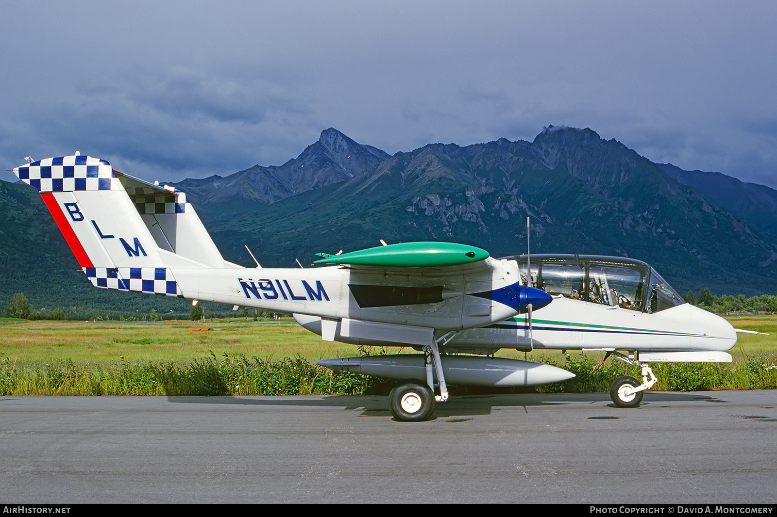 Aircraft Photo of N91LM | North American Rockwell OV-10A Bronco | BLM - Bureau of Land Management | AirHistory.net #657566