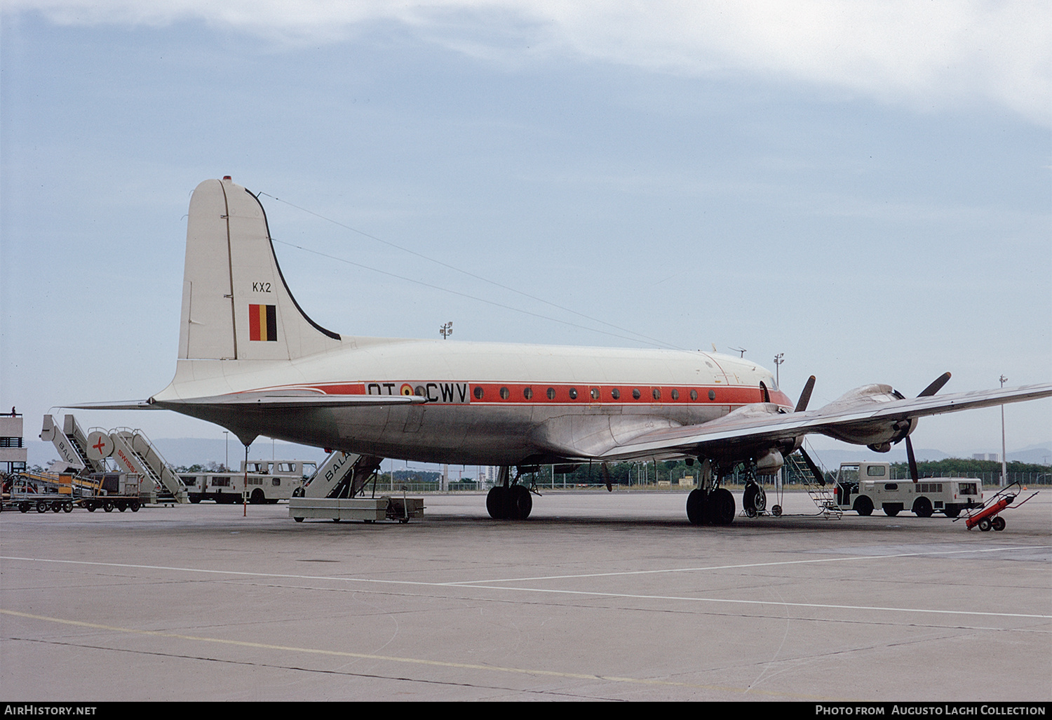 Aircraft Photo of KX-2 / OT-CWV | Douglas DC-4-1009 | Belgium - Air Force | AirHistory.net #657567