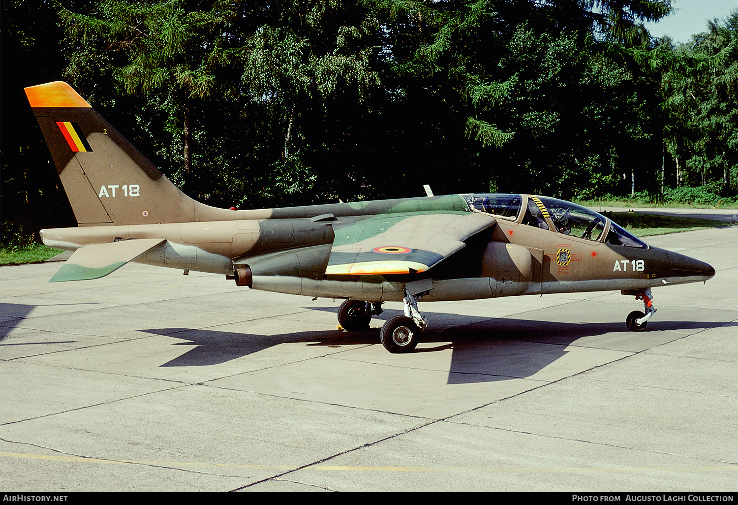 Aircraft Photo of AT18 | Dassault-Dornier Alpha Jet 1B | Belgium - Air Force | AirHistory.net #657576