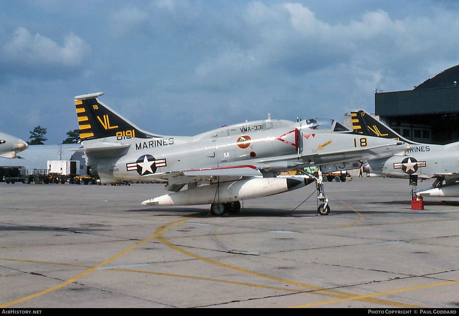 Aircraft Photo of 158191 / 8191 | McDonnell Douglas A-4M Skyhawk II | USA - Marines | AirHistory.net #657581