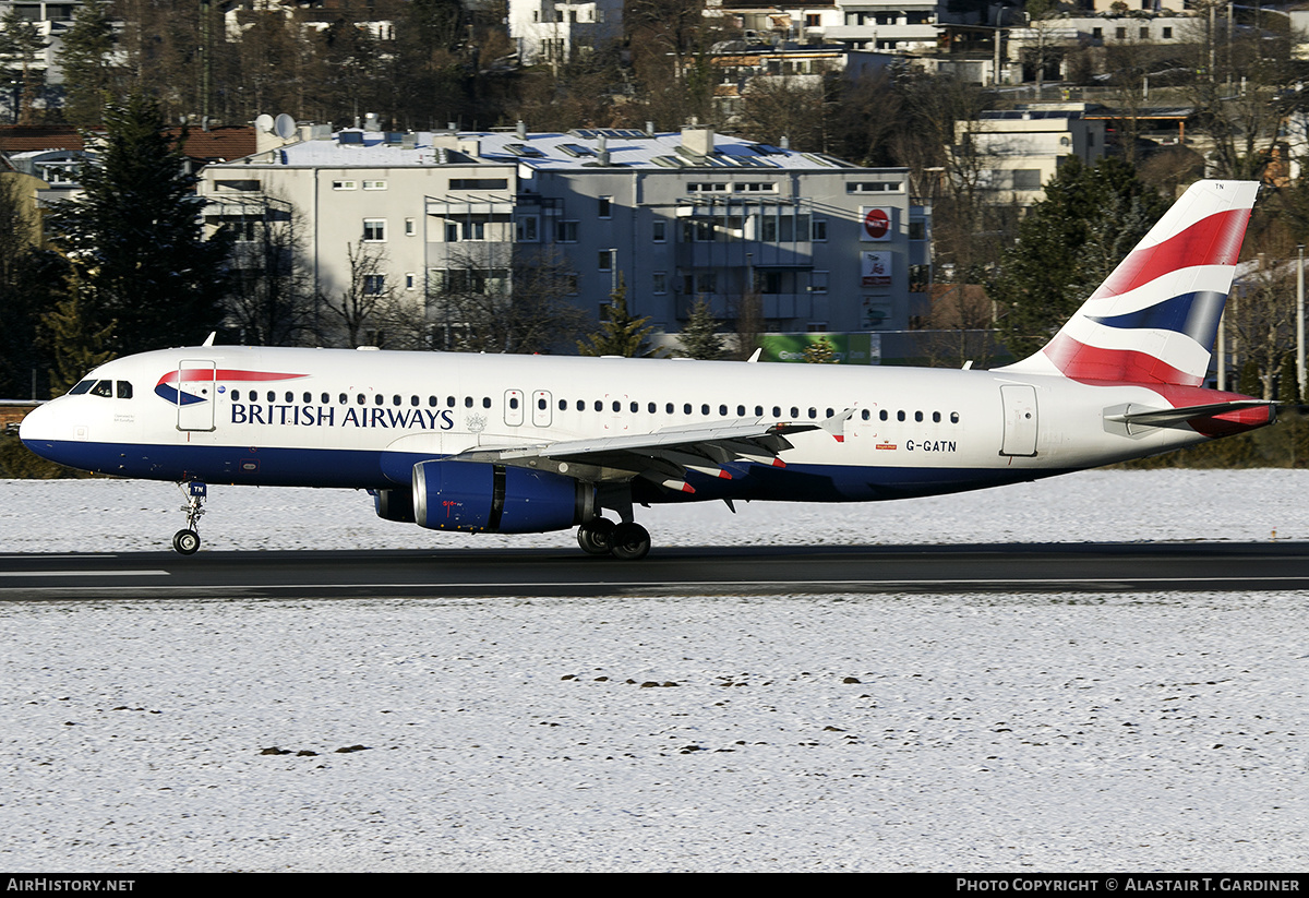 Aircraft Photo of G-GATN | Airbus A320-232 | British Airways | AirHistory.net #657585