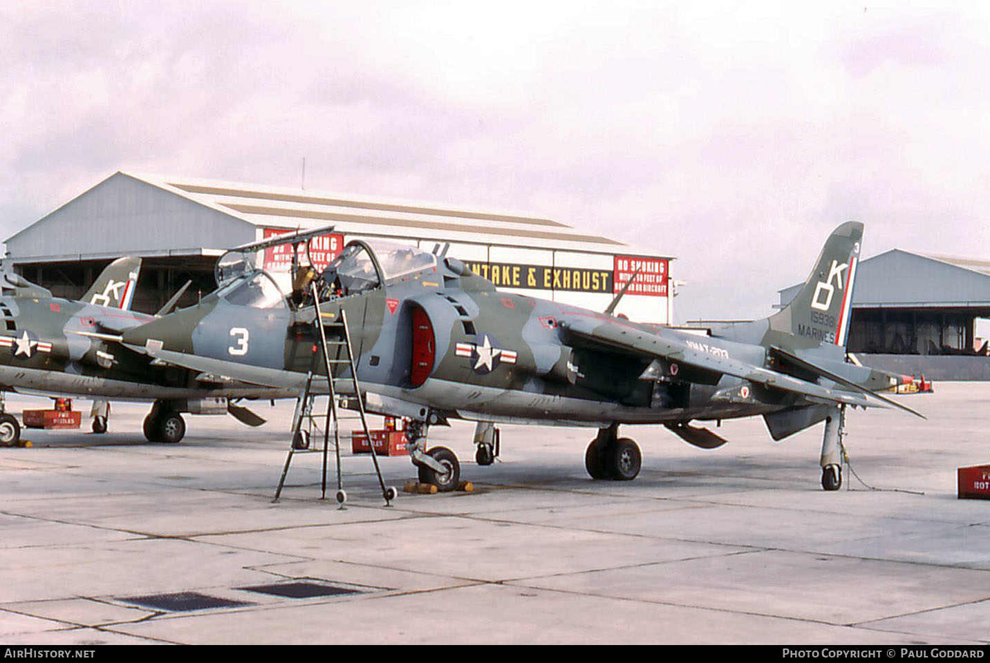 Aircraft Photo of 159381 | Hawker Siddeley TAV-8A Harrier | USA - Marines | AirHistory.net #657594