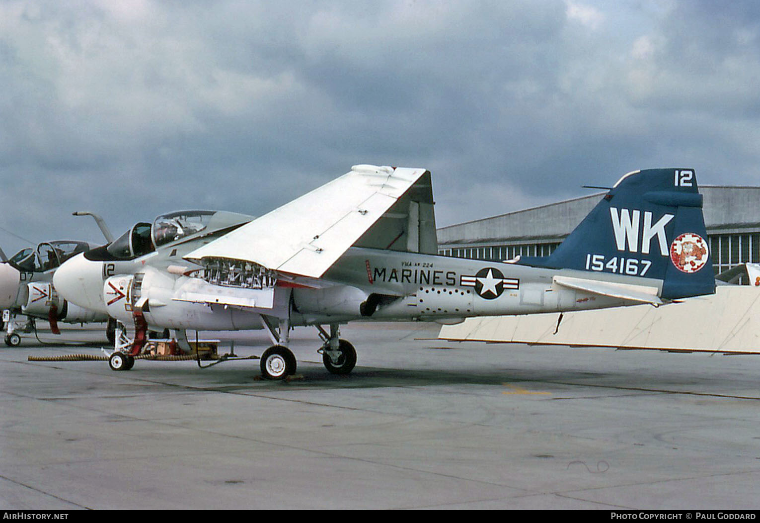Aircraft Photo of 154167 | Grumman A-6E Intruder | USA - Marines | AirHistory.net #657595
