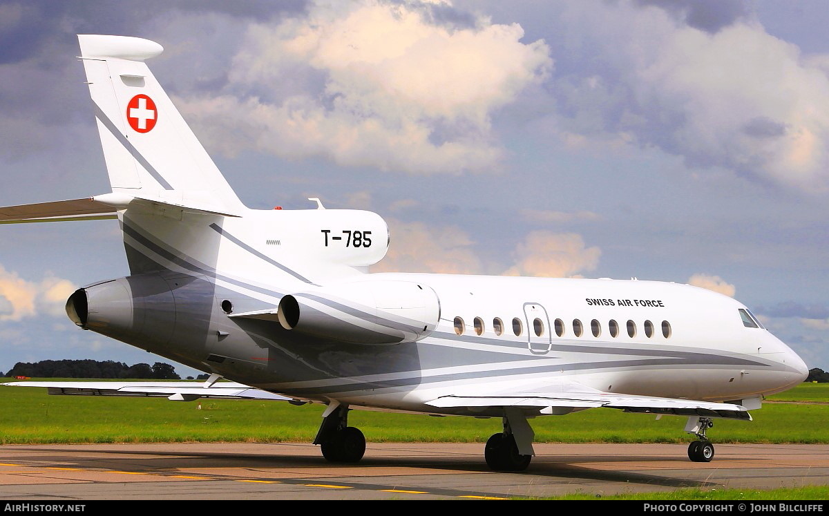 Aircraft Photo of T-785 | Dassault Falcon 900EX EASy | Switzerland - Air Force | AirHistory.net #657603