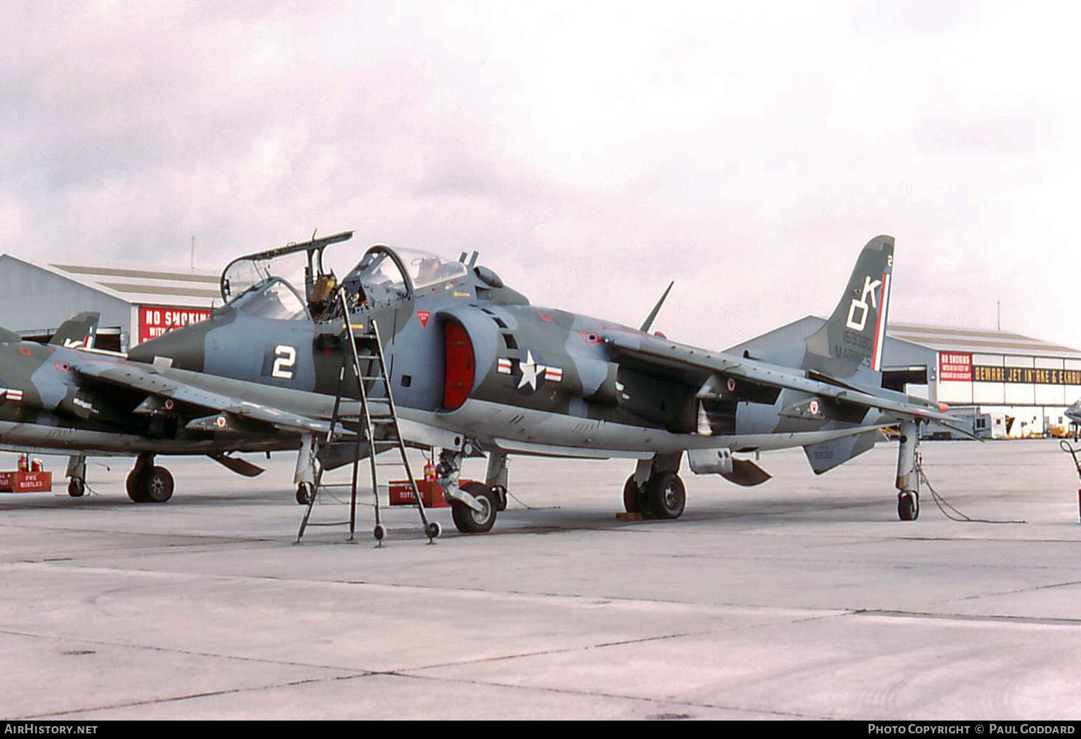 Aircraft Photo of 159380 | Hawker Siddeley TAV-8A Harrier | USA - Marines | AirHistory.net #657614