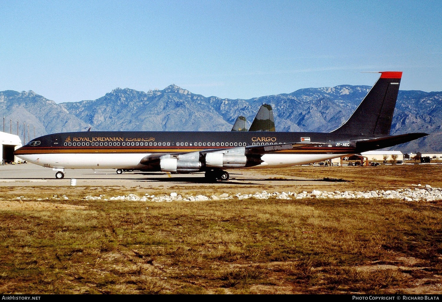 Aircraft Photo of JY-AEC | Boeing 707-384C | Royal Jordanian Airlines Cargo | AirHistory.net #657618