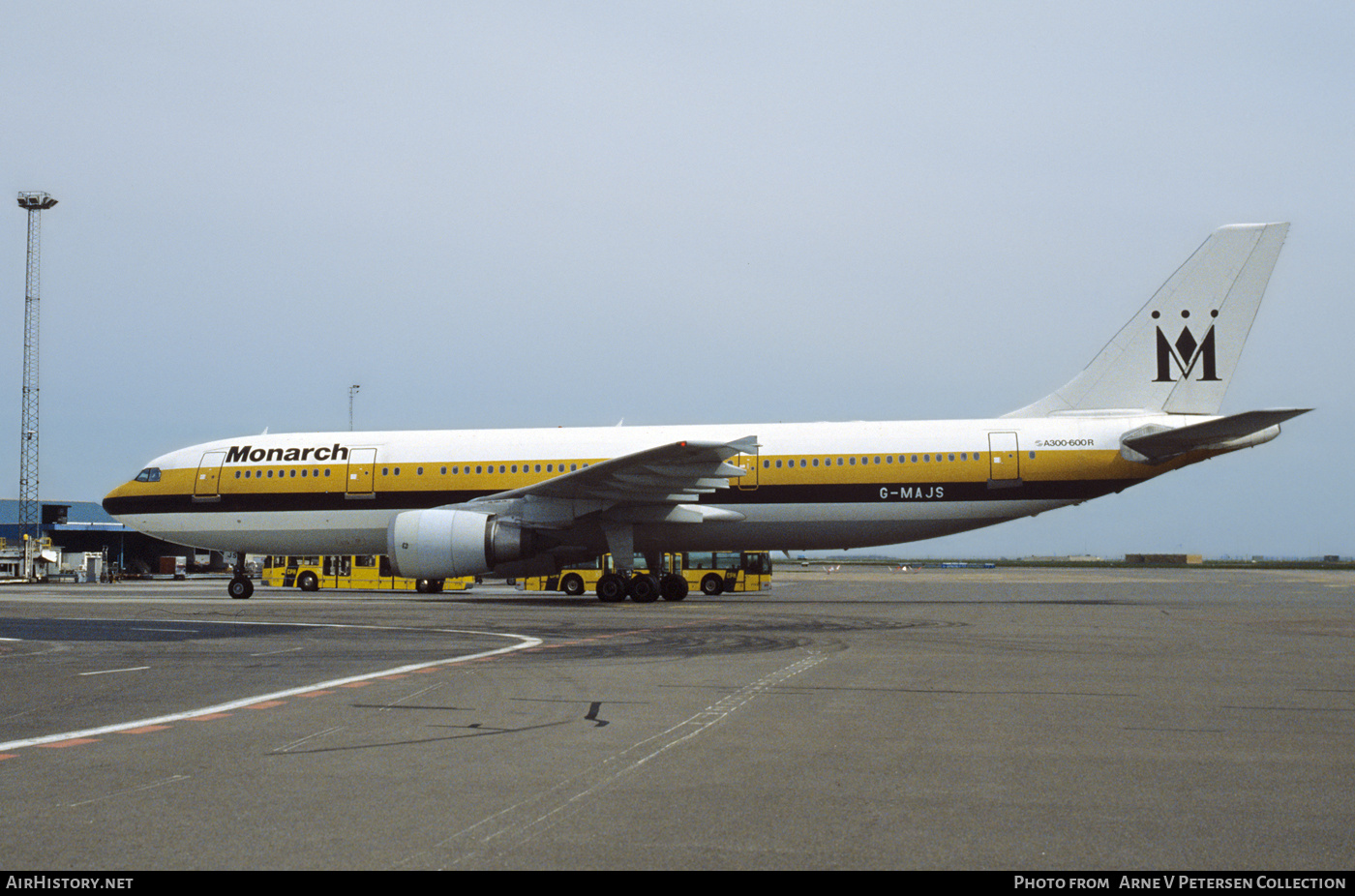 Aircraft Photo of G-MAJS | Airbus A300B4-605R | Monarch Airlines | AirHistory.net #657641