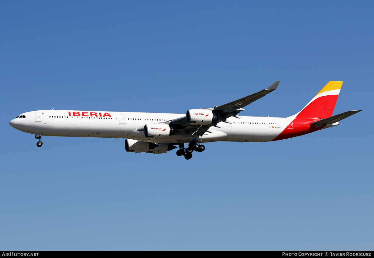 Aircraft Photo of EC-LCZ | Airbus A340-642 | Iberia | AirHistory.net #657656