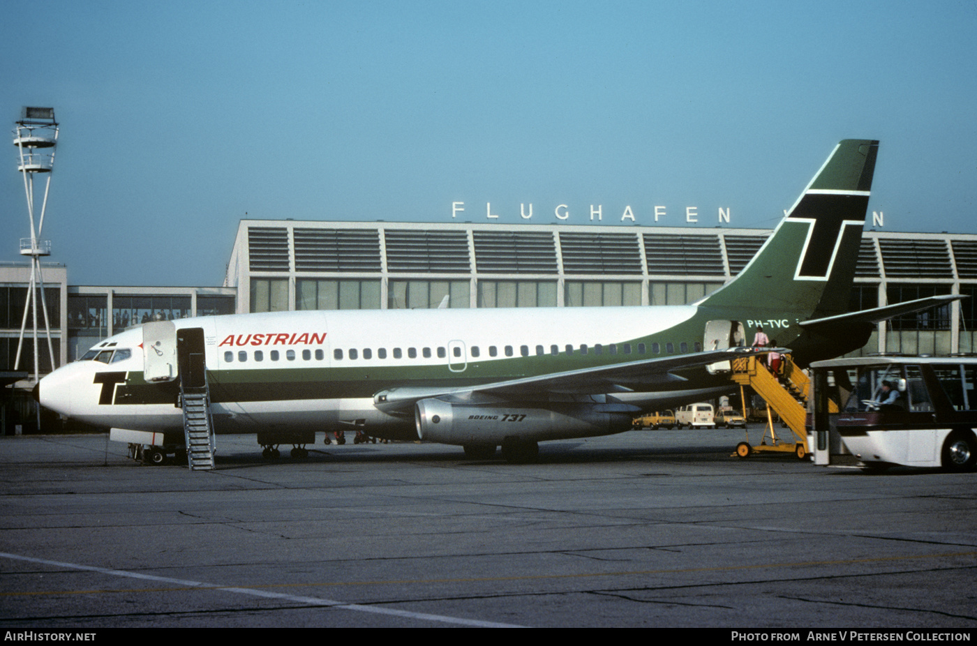 Aircraft Photo of PH-TVC | Boeing 737-2K2C/Adv | Austrian Airlines | AirHistory.net #657663