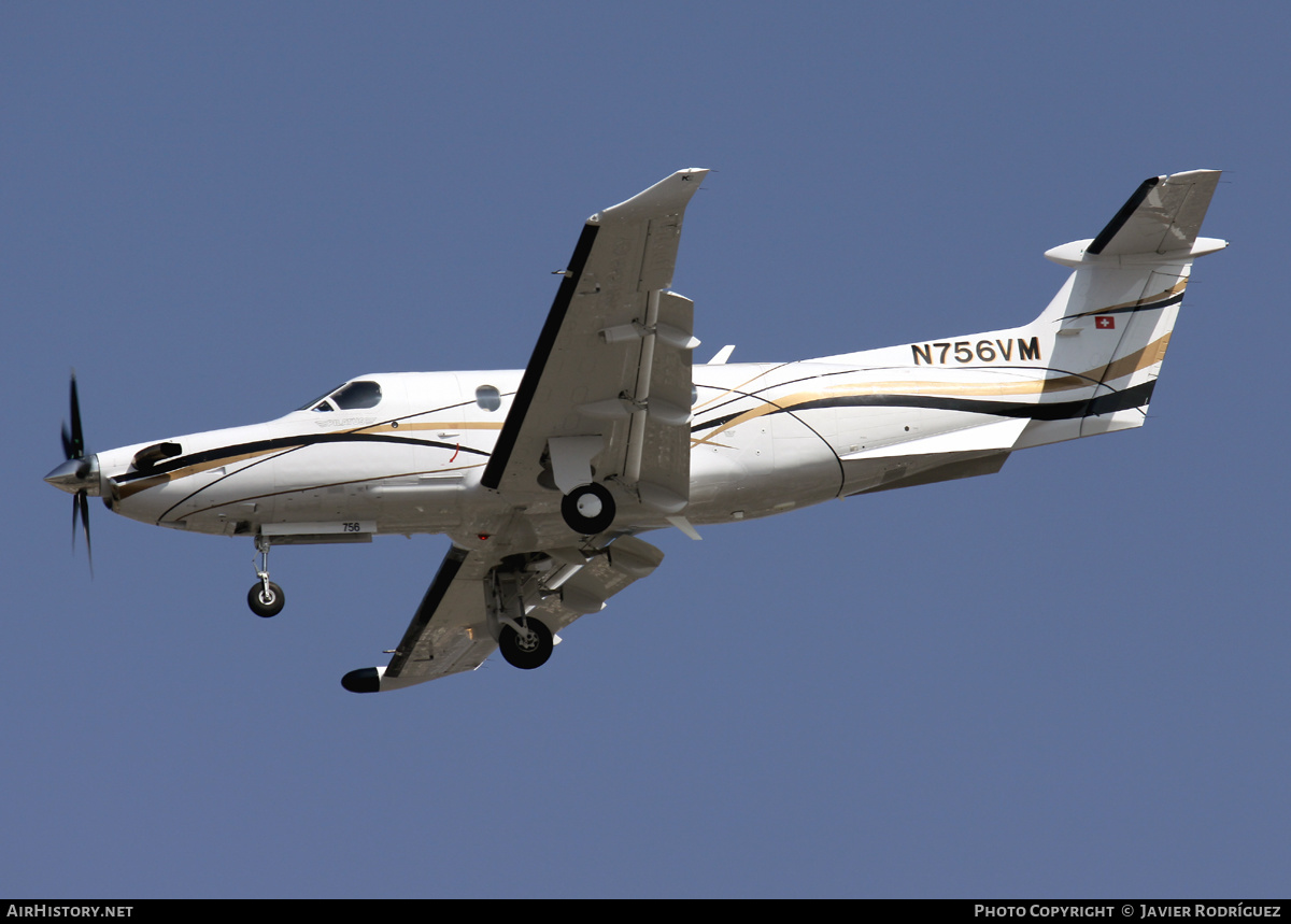 Aircraft Photo of N756VM | Pilatus PC-12/47 | AirHistory.net #657666