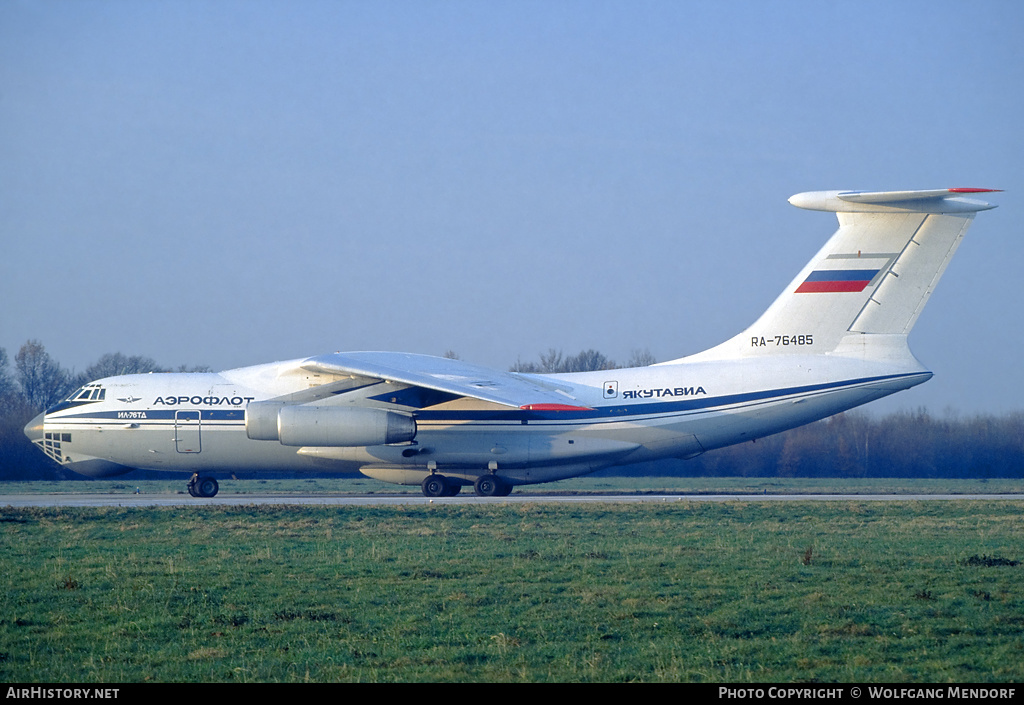 Aircraft Photo of RA-76485 | Ilyushin Il-76TD | Aeroflot | AirHistory.net #657668