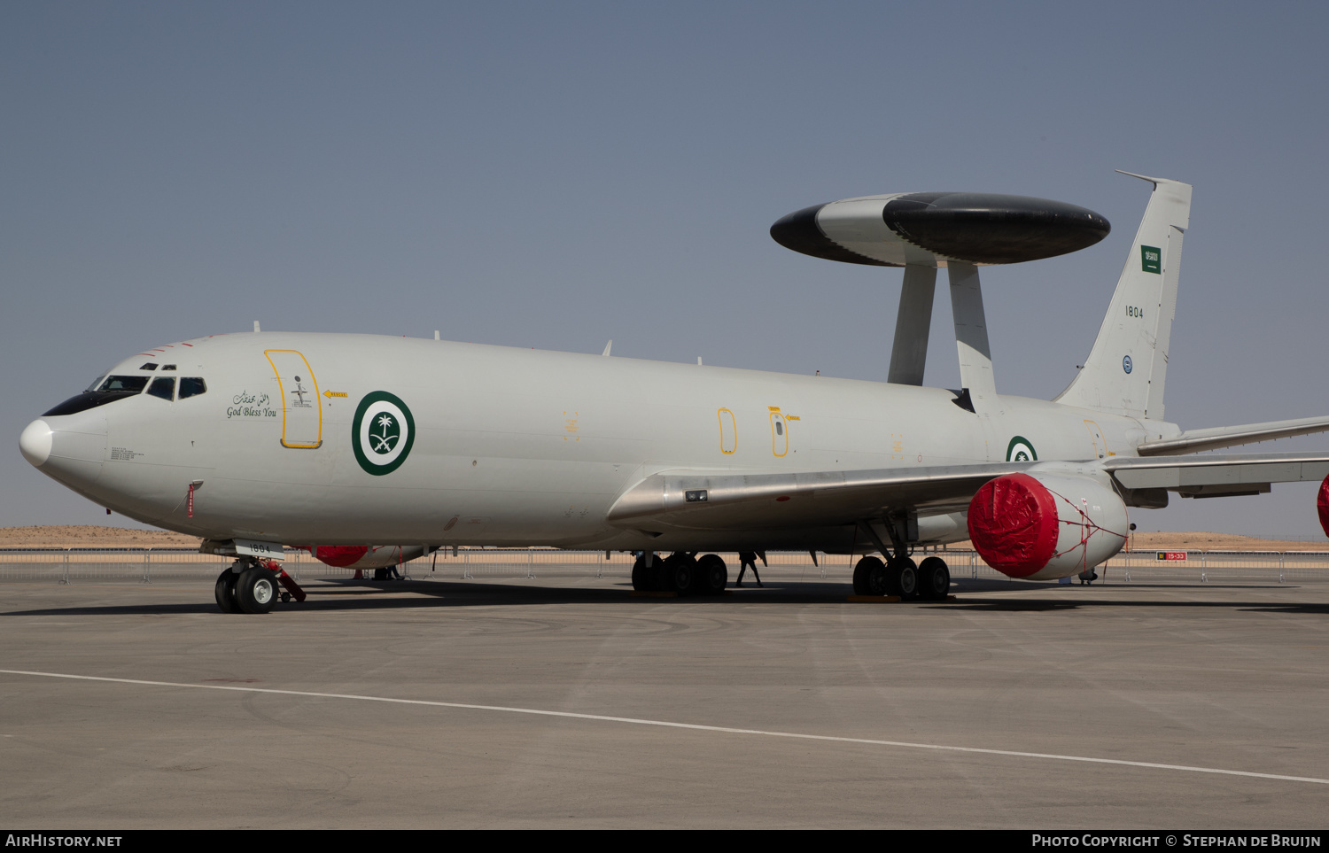 Aircraft Photo of 1804 | Boeing E-3A Sentry | Saudi Arabia - Air Force | AirHistory.net #657670