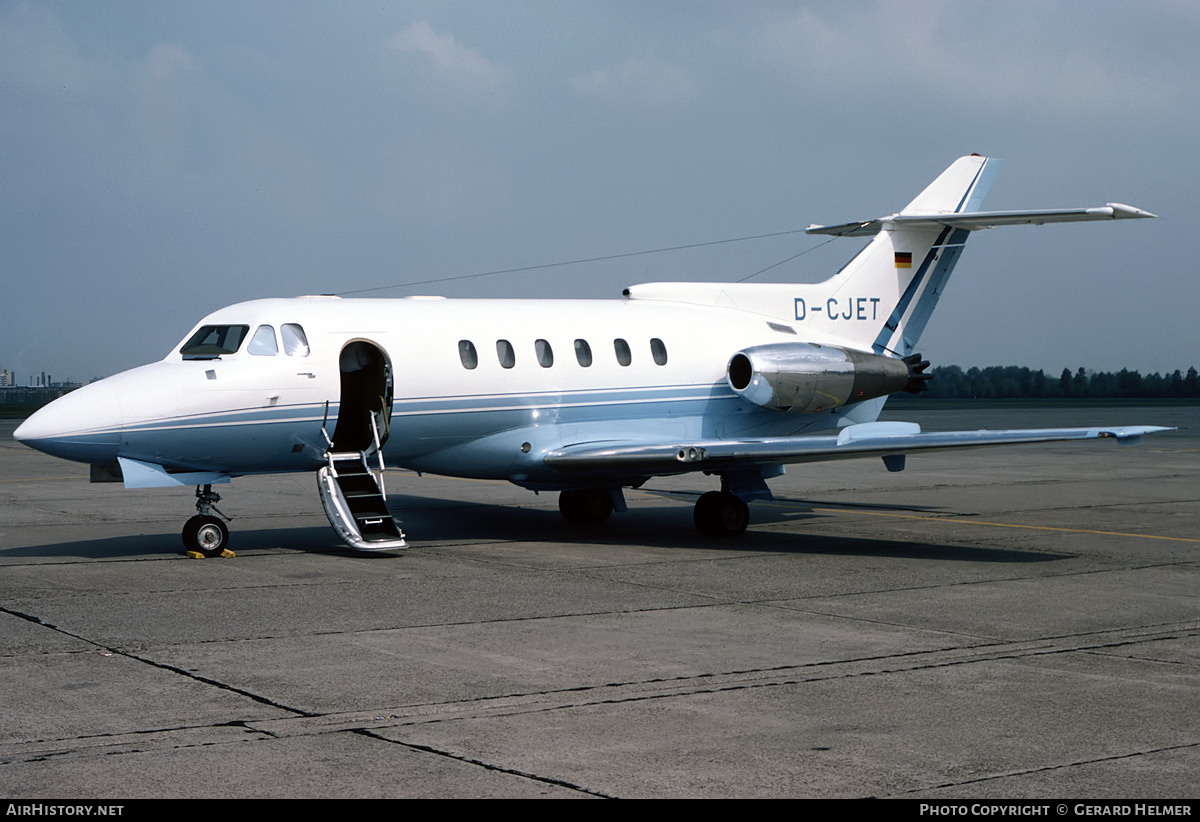 Aircraft Photo of D-CJET | Hawker Siddeley HS-125-600B | AirHistory.net #657671