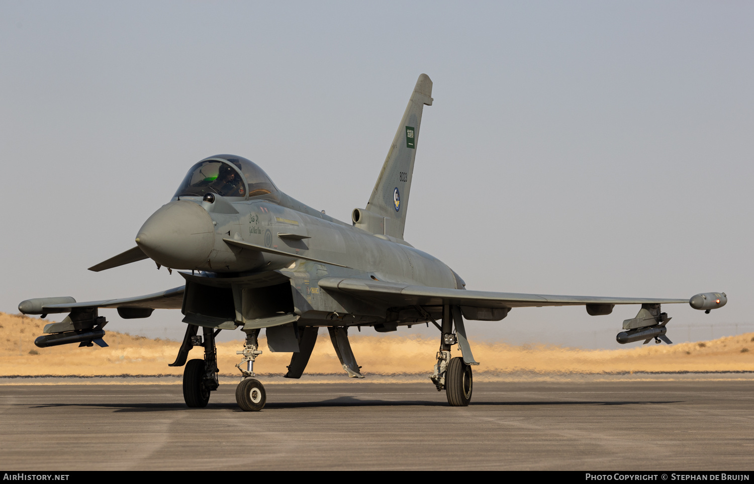 Aircraft Photo of 8023 | Eurofighter EF-2000 Typhoon F2 | Saudi Arabia - Air Force | AirHistory.net #657672