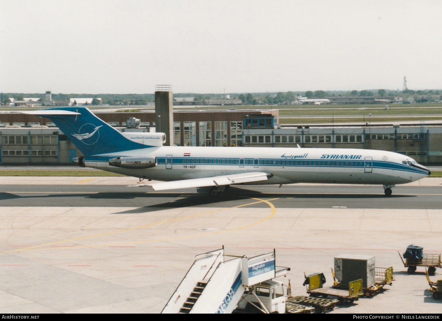 Aircraft Photo of YK-AGF | Boeing 727-269/Adv | Syrian Air - Syrian Arab Airlines | AirHistory.net #657687