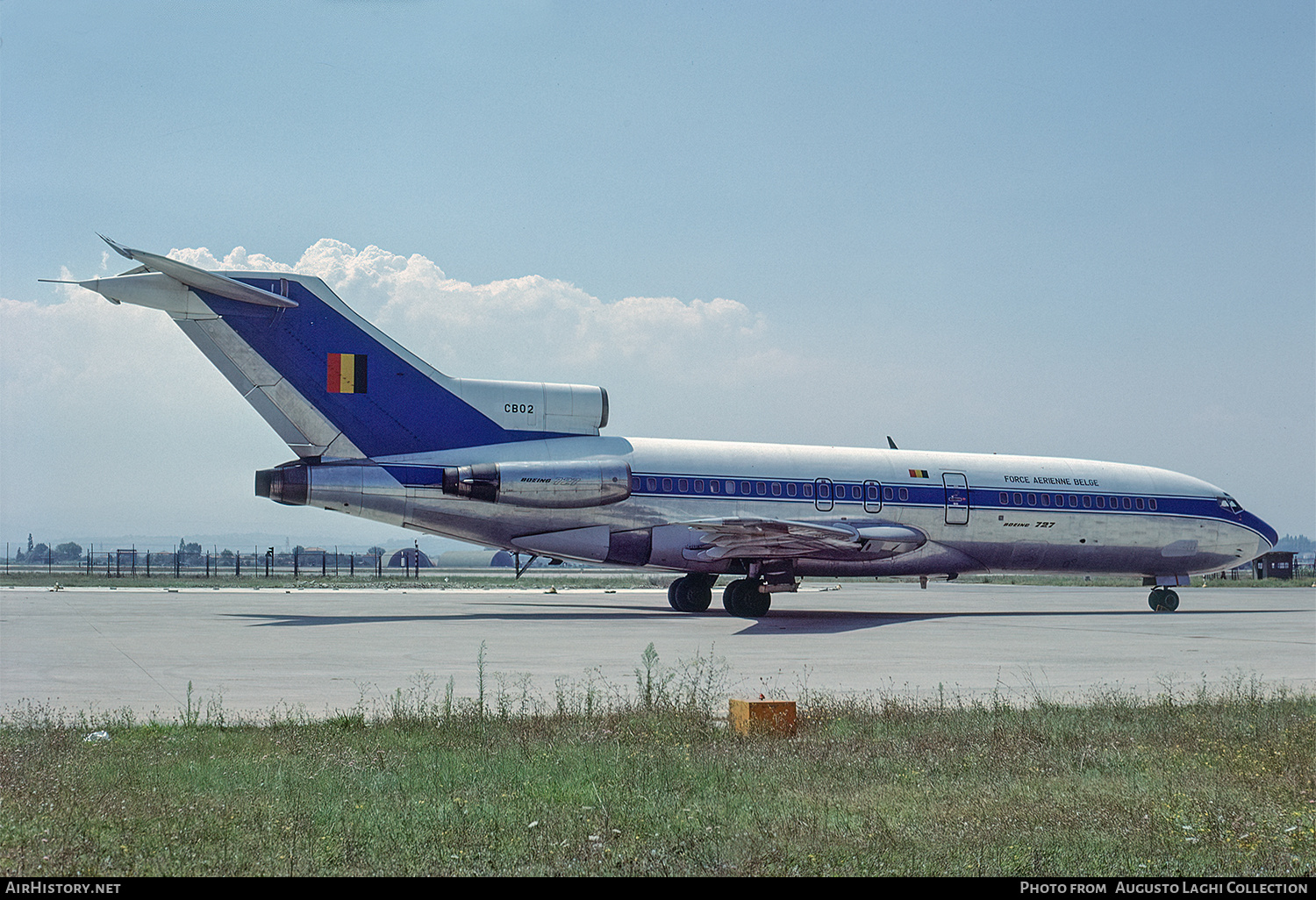 Aircraft Photo of CB02 | Boeing 727-29C | Belgium - Air Force | AirHistory.net #657710