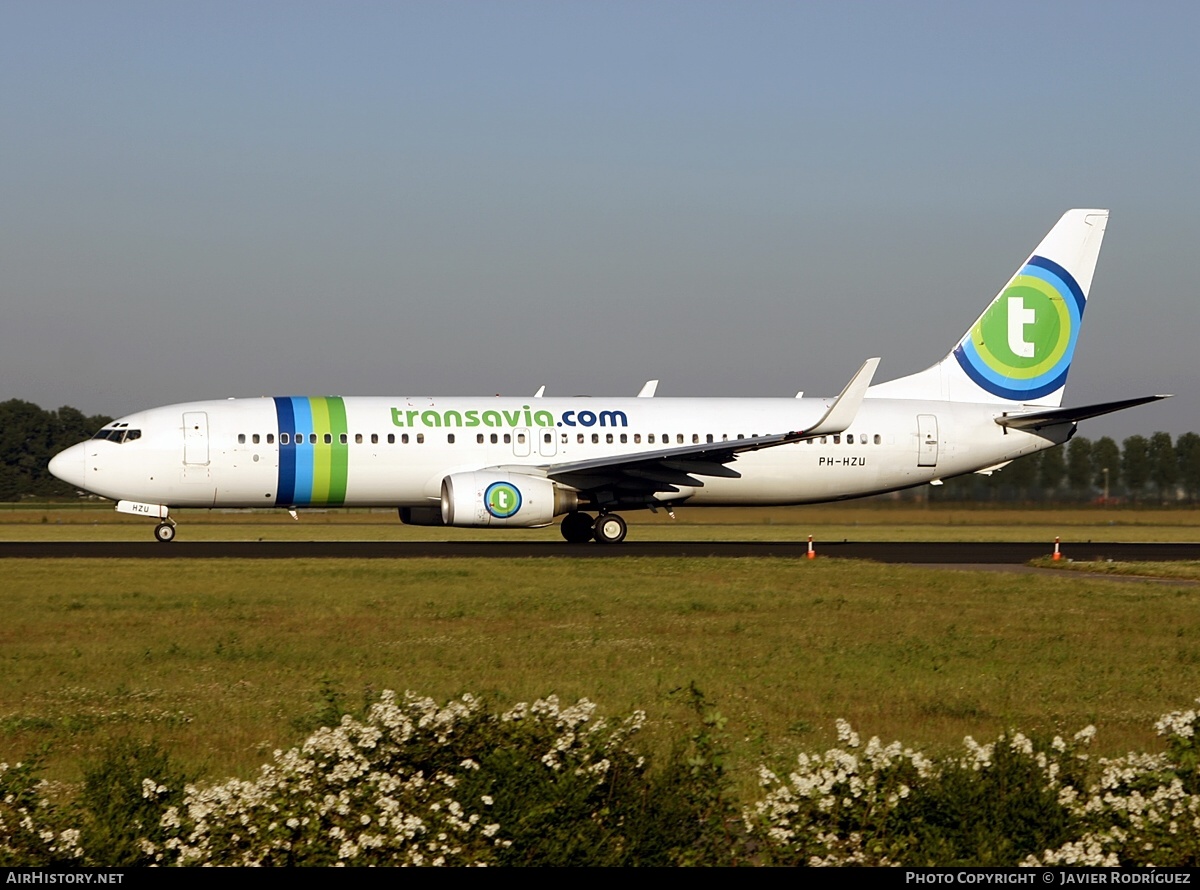 Aircraft Photo of PH-HZU | Boeing 737-8BG | Transavia | AirHistory.net #657718