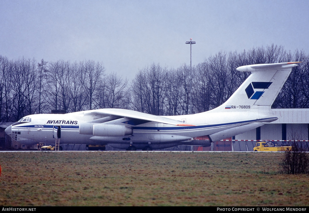 Aircraft Photo of RA-76809 | Ilyushin Il-76TD | Aviatrans | AirHistory.net #657726